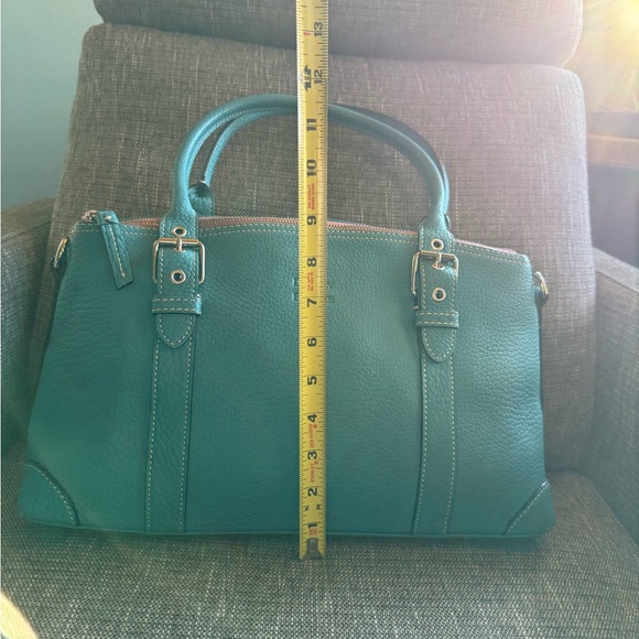 Dooney & Bourke Tiffany Blue Satchel - Picture 5 of 12